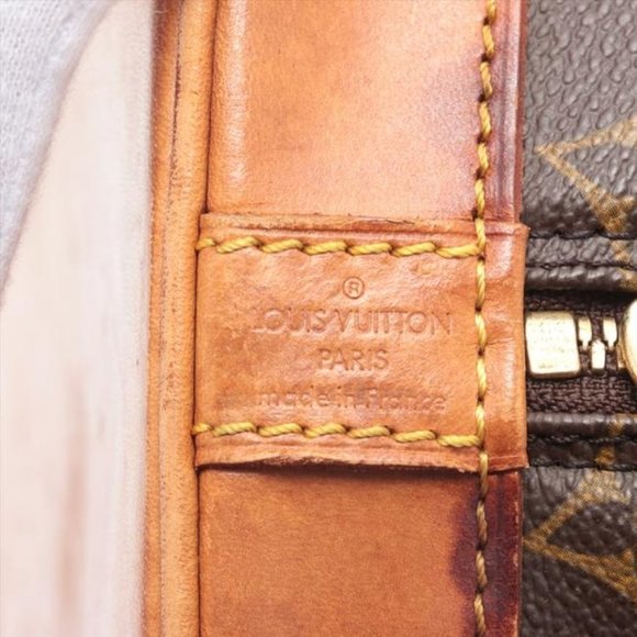 Louis Vuitton Alma Brwon Monogram Canvas Shoulder Bag - Picture 9 of 12